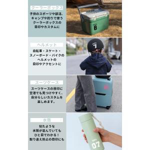 オリジナル 名前&番号ステッカー! クーラーボ...の詳細画像1