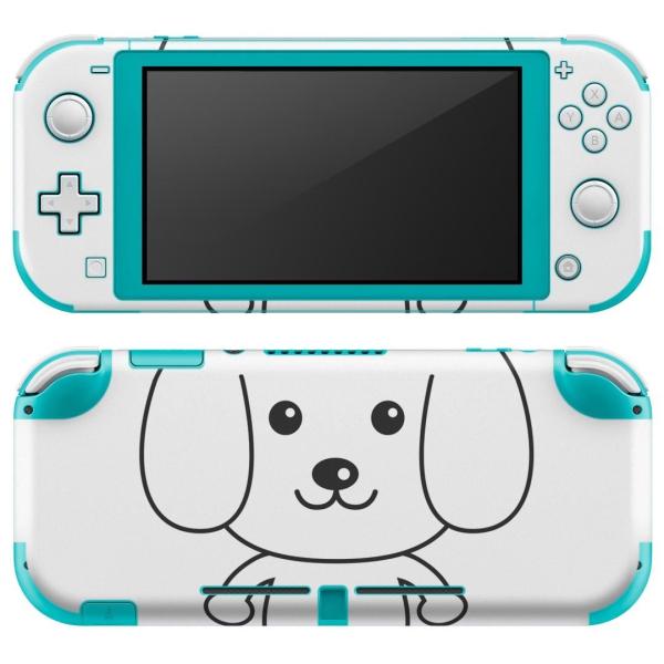 igsticker Nintendo Switch Lite 専用 デザインスキンシール 全面 スイ...