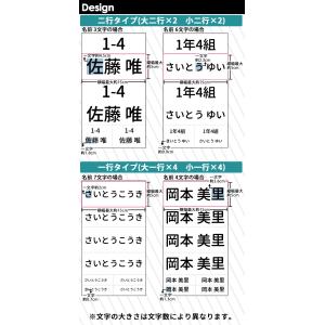 布に文字だけ貼れる!ゼッケン転写シール★ チー...の詳細画像4