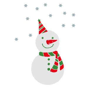 ウォールステッカー クリスマス　2022 Christmas Xmas 飾り 600×1350mm Lsize　大きい　雪だるま　026260｜emart