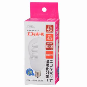 OHM（オーム電機） セール品 電球形蛍光灯 ボール形 E26 100形相当