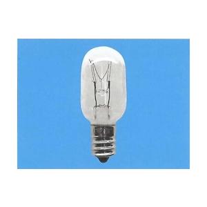 セール品　旭光電機　ナツメ球　ナツメT20 E12 110V-5W(C) クリヤー 【品番：062000】　※パッケージ汚れ、破れのものもあり