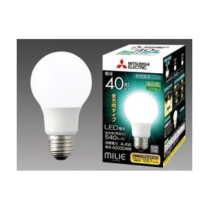 新品未開封 三菱 LED電球 LDA4N-G/40/S-A 10個入り13箱 三菱（MITSUBISHI） 三菱電機 LDA4N-G/40/S-A LEDランプ 昼白色 全方向