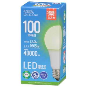OHM（オーム電機） LDA7L-G AG53 LED電球 E26 60形相当 電球色【品番