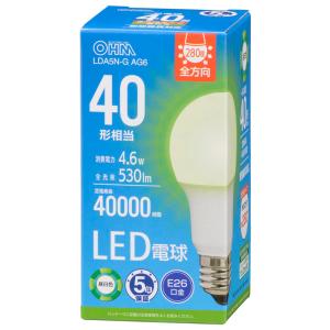 OHM（オーム電機） LDA7L-G AG53 LED電球 E26 60形相当 電球色【品番