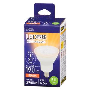 TOSHIBA（東芝） LED電球 ハロゲン電球形60W形相当 LDR3L-M-E11/3 中角