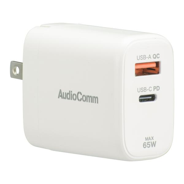 オーム電機 MAV-AP365N AudioComm PDチャージャー 65W [品番]03-615...