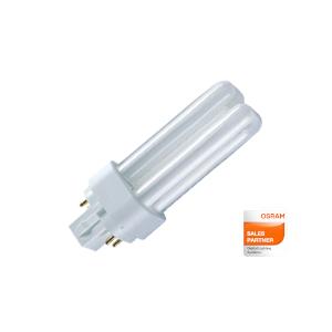 OSRAM　コンパクト形蛍光ランプ デュルックスD/E　DULUX D/E 18W/840(白色,G24q-2口金)【商品コード:45336】