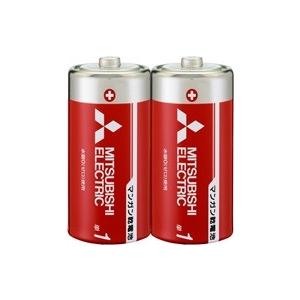 三菱電機 マンガン乾電池 (赤) 単1形 R20PD/2S (2本入×10パック) 【形名コード:4...