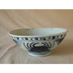 有田焼　染付山水絵　木瓜型　皿　10枚　アンティーク 江戸時代 染付山水図 有田焼中皿16cm2枚 角福銘 古伊万里 吉祥 招福