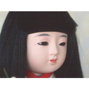 レトロ 梅人形 童春作 日本人形 飾り40cm...の詳細画像1