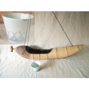 茶道具　煤竹　脛当篭　花入　船橋重郎　共箱　明治　大正　竹工芸　花器　花活け 茶道具 煤竹 脛当篭 花入 船橋重郎 共箱 明治 大正 竹工芸 花器