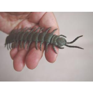 大正 昭和レトロ ブロンズ製 珍品 自在ムカデ...の詳細画像3