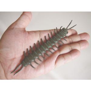 大正 昭和レトロ ブロンズ製 珍品 自在ムカデ...の詳細画像4