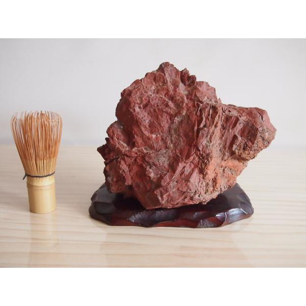 貴重 佐渡島産 佐渡赤石3.6ｋｇ 水石 鑑賞石 盆石 盆栽 日本三大銘石