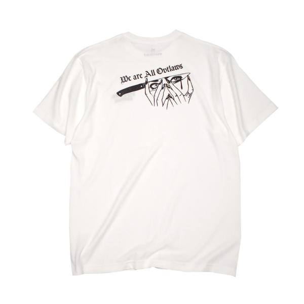 セール！ANASOLULE アナソルール Tシャツ ホワイト We are All Outlaws ...