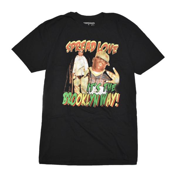 NOTORIOUS B.I.G. BIGGIE ノトーリアスビーアイジー ビギー ラップTシャツ ブ...