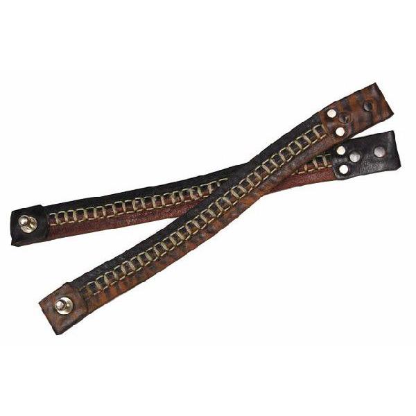 BRAVE ブレイブ ブレスレット メンズ レザー バングル 2color　元値 6490円