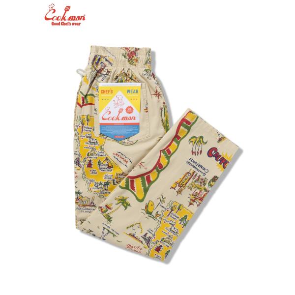 COOKMAN クックマン シェフパンツ イージーパンツ オフホワイト Chef Pants Sou...