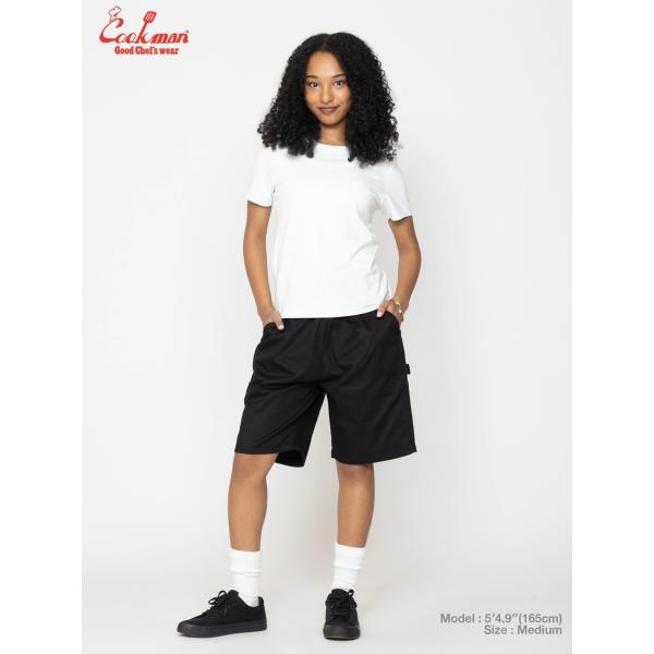 COOKMAN クックマン カーペンターパンツ ショーツ ブラック Carpenter's Pant...