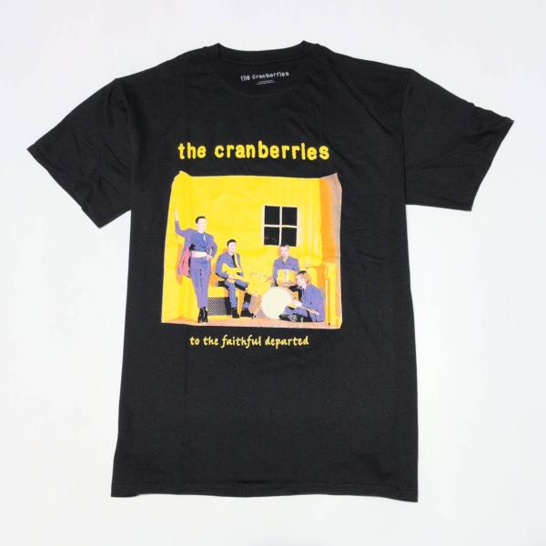 THE CRANBERRIES ザ・クランベリーズ Tシャツ バンドTシャツ ブラック FAITHF...