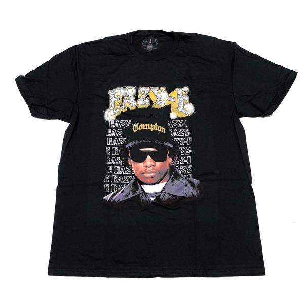 Eazy-E イージーイー Tシャツ ラップTシャツ ブラック Compton S/S TEE 元値...
