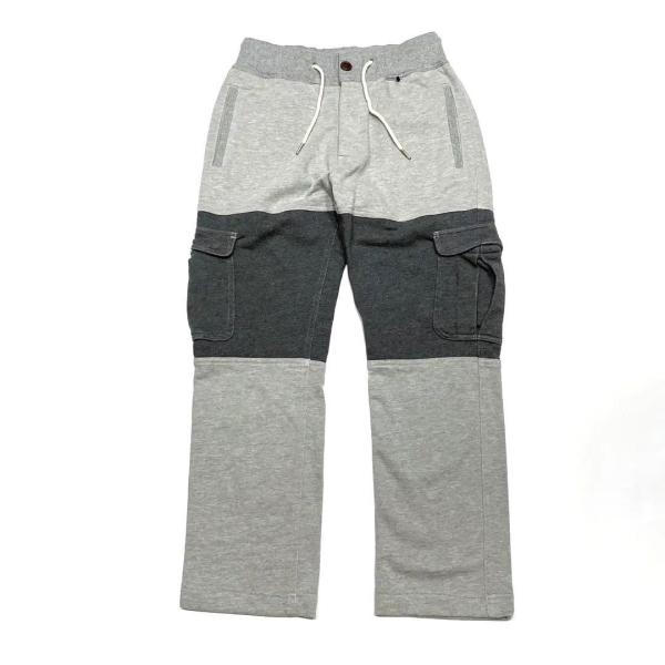 セール！FREQUENT フリークエント スリム テーパード パネルトラックパンツ スウェットパンツ...