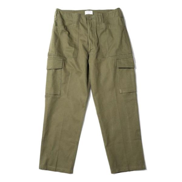 HOUSTON ヒューストン オーストリア軍 ファティーグ カーゴパンツ オリーブドラブ AUSTR...