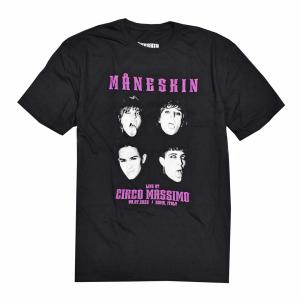 9800円以上送料無料 ロックTシャツ バンドTシャツ MANESKIN マネスキン
