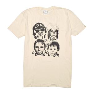 MANESKIN マネスキン Tシャツ ナチュラル LOUD KIDS EUROPEAN TOUR '23 S/S TEE｜EmbarK