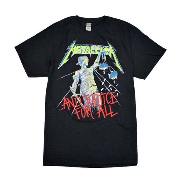 METALLICA メタリカ Tシャツ バンドTシャツ ブラック ...And Justice Fo...
