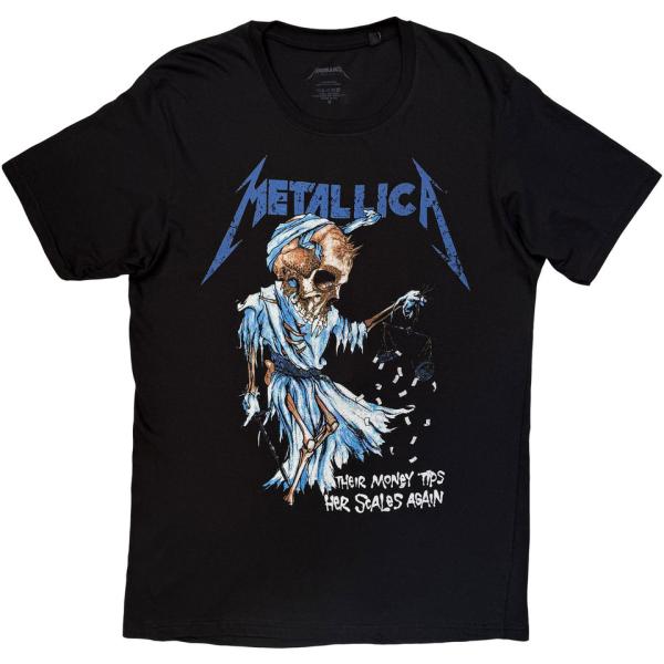 METALLICA メタリカ Tシャツ バンドTシャツ ブラック Doris S/S TEE