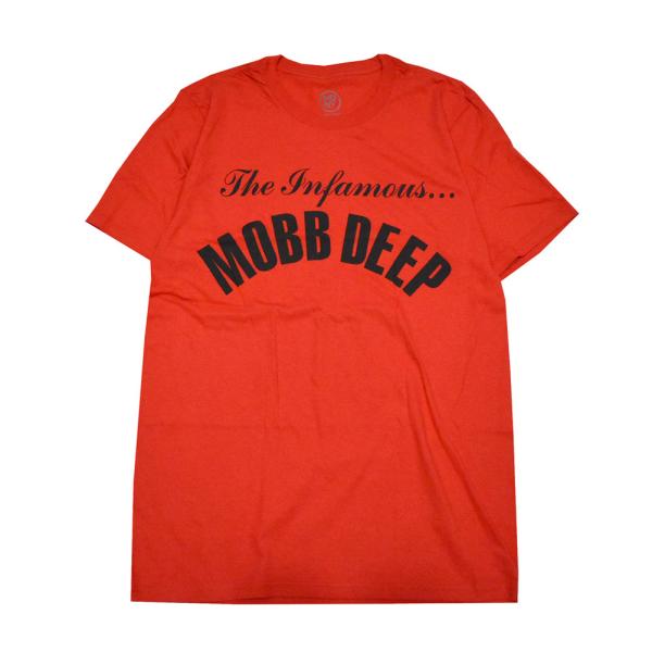 MOBB DEEP モブディープ Tシャツ レッド INFAMOUS ON RED TEE 3623...