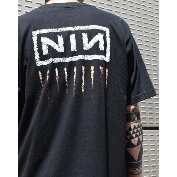 NINE INCH NAILS ナインインチネイルズ Tシャツ ブラック DOWNWARD SPIR...