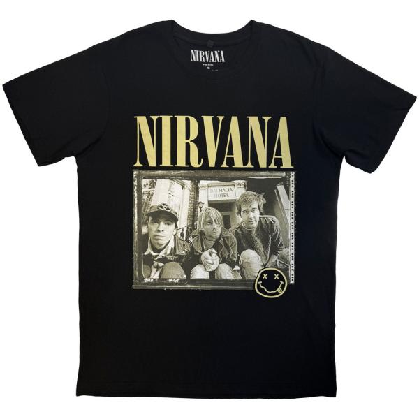 NIRVANA ニルヴァーナ Tシャツ バンドTシャツ ブラック Nevermind '91 Hot...