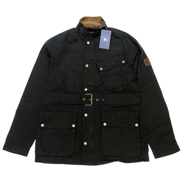 セール！PEN FIELD ペンフィールド ベルト付 コットン ジャケット WALPOLE ブラック...