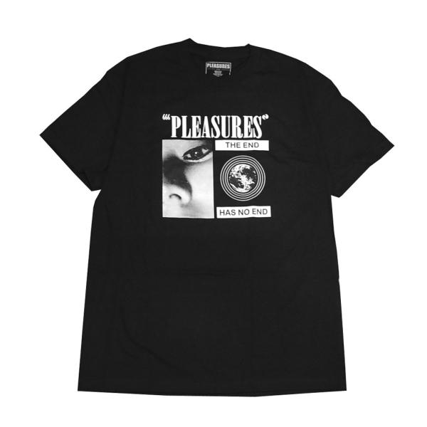 セール！PLEASURES プレジャーズ Tシャツ ブラック NO END p19s101019 元...
