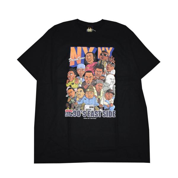 30%OFF セール！RAP ATTACK ラップアタック Tシャツ ブラック NY NY TEE ...