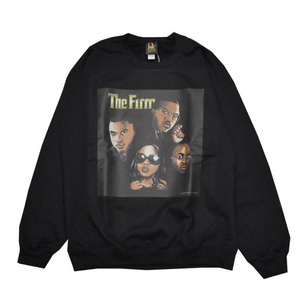 セール！RAP ATTACK ラップアタック スウェット トレーナー ブラック "The Firm"...