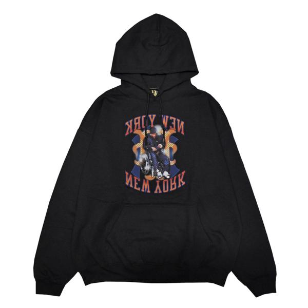 セール！RAP ATTACK ラップアタック スウェット パーカー フーディー ブラック "2pac...