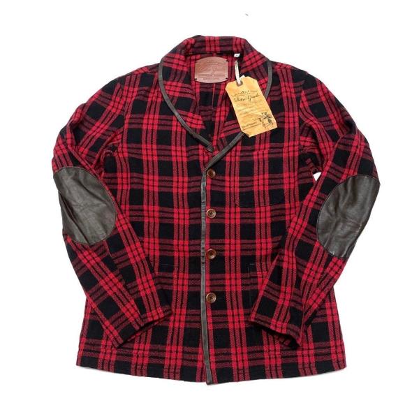 セール！RETRO GRADE レトログレード チェック カバーオール 8592018 レッド　定価...
