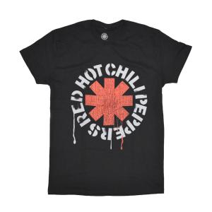 RED HOT CHILI PEPPERS レッドホットチリペッパーズ レッチリ Tシャツ バンドTシャツ ブラック Stencil S/S TEE 元値4950円