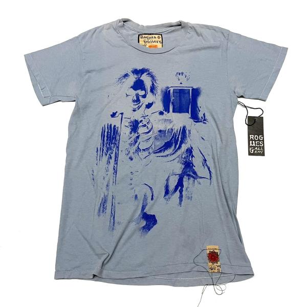 セール！ROGUES GALLERY ローグスギャラリー Tシャツ サックス rogues-tee-...