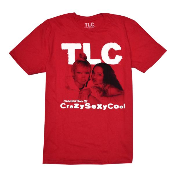 TLC ティーエルシー Tシャツ ラップTシャツ レッド CeleBraTion Of CSC Eu...