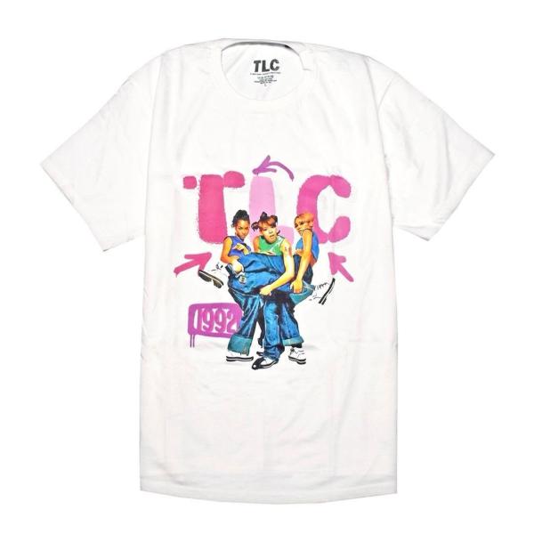 TLC ティーエルシー Tシャツ ラップTシャツ ホワイト Kicking Group S/S TE...