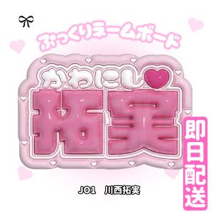 【3Dぷっくりネームボード】JO1 3D ネー...の詳細画像3