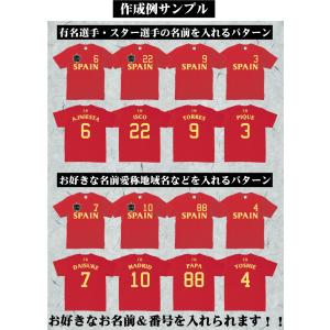 サッカーユニフォーム スペイン SPAIN E...の詳細画像3