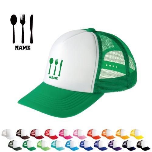 カトラリー 名入れメッシュキャップ オリジナル セミオーダーメイド 食器 cutlery ナイフ フ...