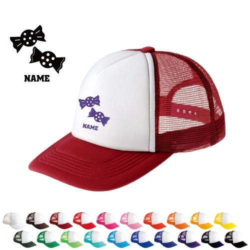 飴 名入れメッシュキャップ オリジナル セミオーダーメイド