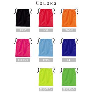 クラリネット 巾着ポリエステルバッグ 名入れシ...の詳細画像1